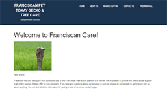 Desktop Screenshot of franciscancare.org