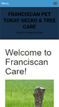 Mobile Screenshot of franciscancare.org